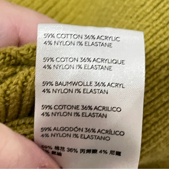 ❌SOLD❌FREE PEOPLE Easy Street Colorblock Oversized Sweater, Medium - Picture 7 of 9